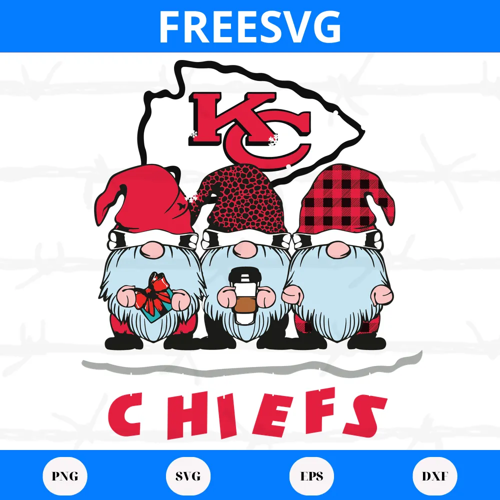 Gnomes Svg Free Kansas City Chiefs Svg - freesvg.us